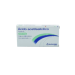 Ácido acetilsalicílico 500mg 20 tabletas lgen