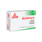 Diclofenaco 75mg inyectable solución 3 ml 2 ampolleta lgen