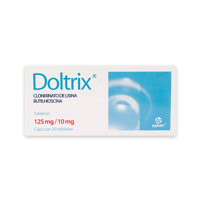 Doltrix 125Mg 10mg Con 20 Tabletas Mve PE Farmacias PuntoMX Queretaro
