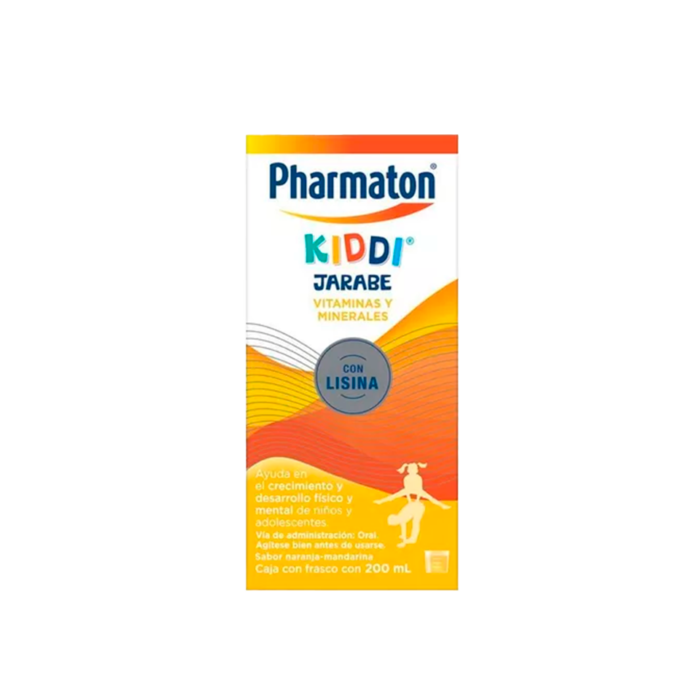 Pharmaton Kiddi Multivitamínico Para Niños Jarabe 200 Ml Farmacias