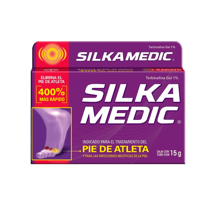 Silka Medic pie de atleta Gel 15g Farmacias PuntoMX Queretaro