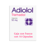 Adiolol (Tramadol 50mg 10 Cápsulas)