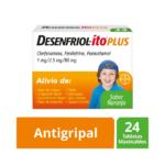 Desenfriol-ito Plus 1 g / 2.5 g / 80 mg 6 Tabletas