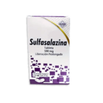 Sulfasalazina 500mg 60 Tabletas