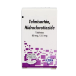 Telmisartán/Hidroclorotiazida (80mg,12.5mg 14 Tabletas)